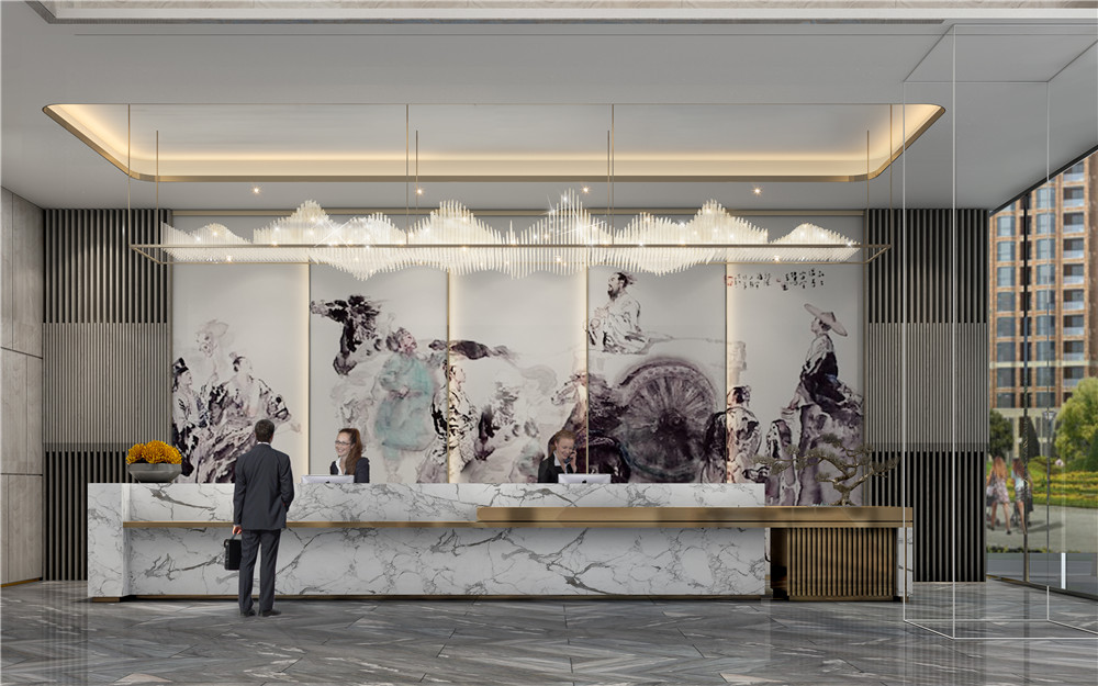 华鼎裕豪高端商务酒店装建设计成效图