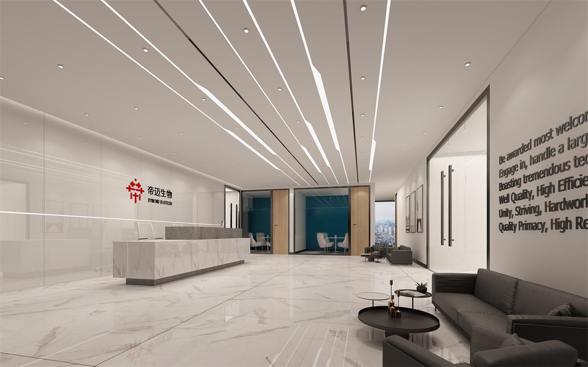 郑州科技公司独栋办公楼装建设计案例