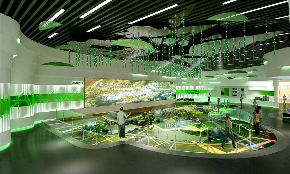 郑州绿色生态主题展厅装建设计公司