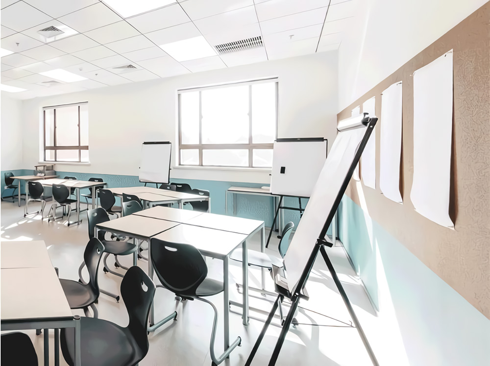 郑州国际学堂装建公司设计案例
