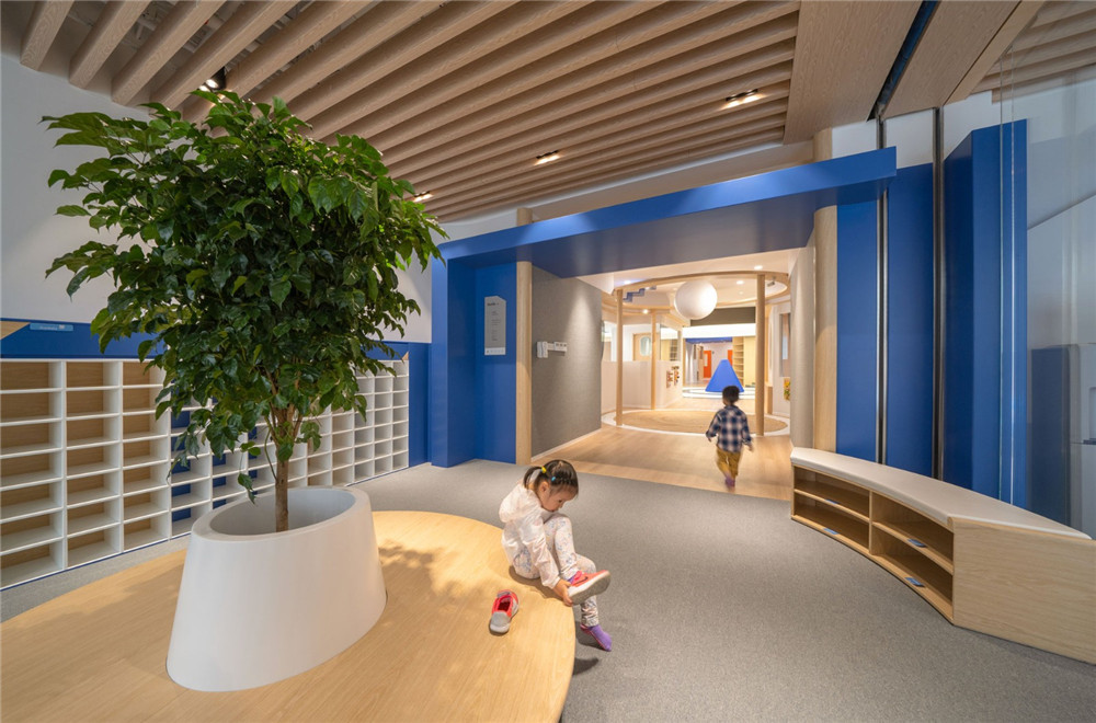 郑州本尼国际幼稚园装建设计实景图