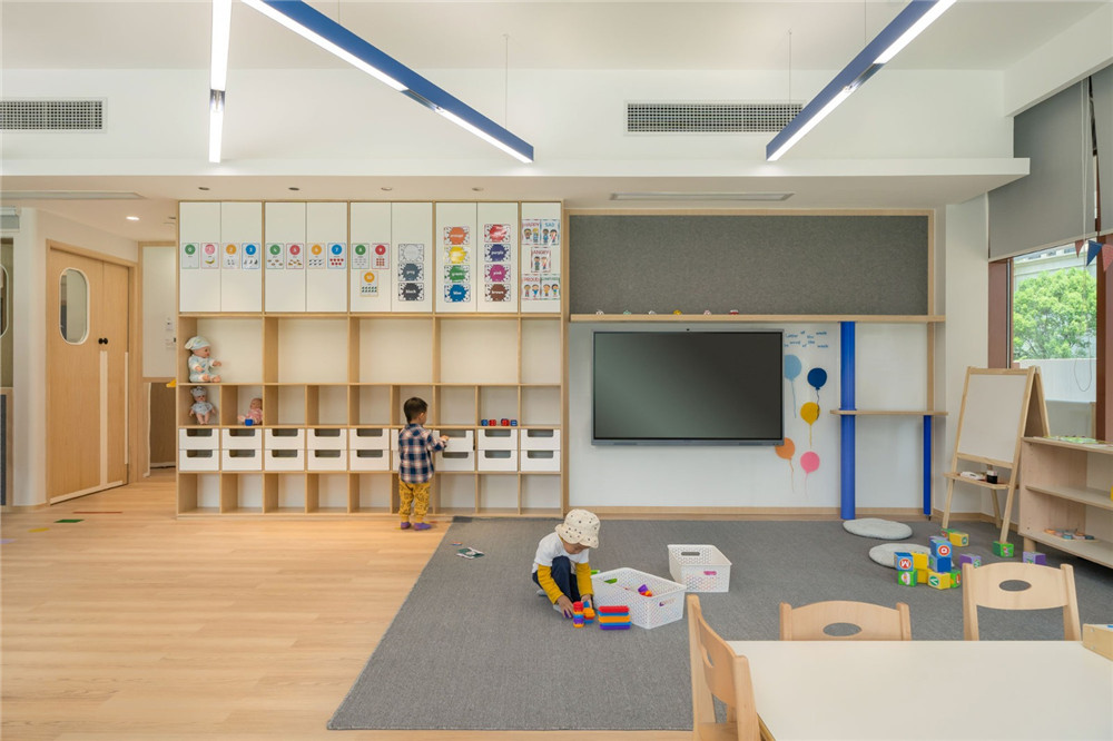郑州本尼国际幼稚园装建设计实景图