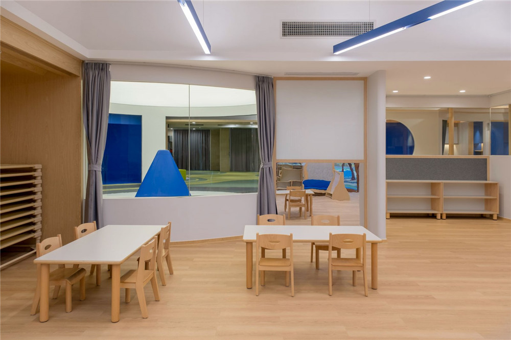 郑州本尼国际幼稚园装建设计实景图