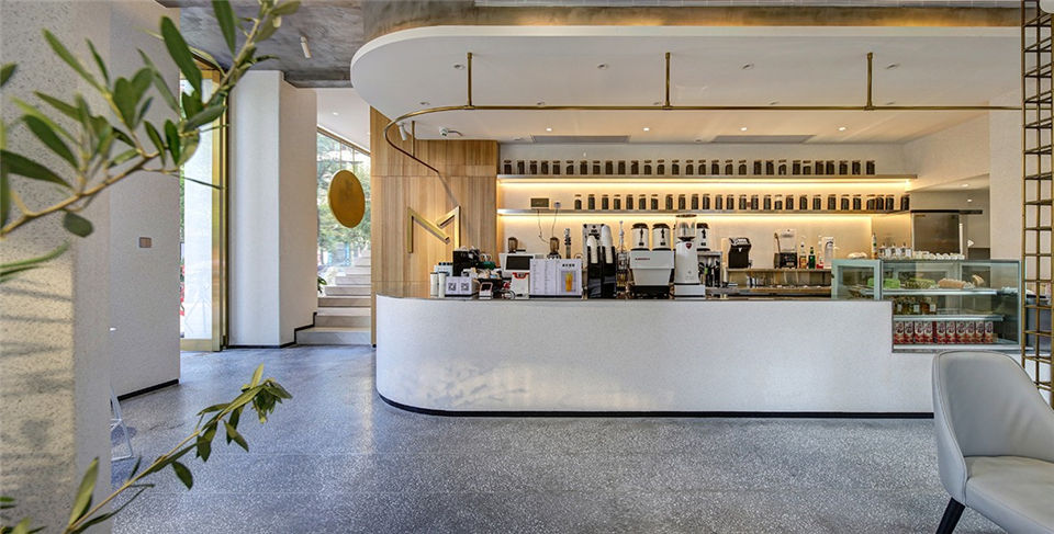 郑州轻奢风茶饮店装建公司设计案例