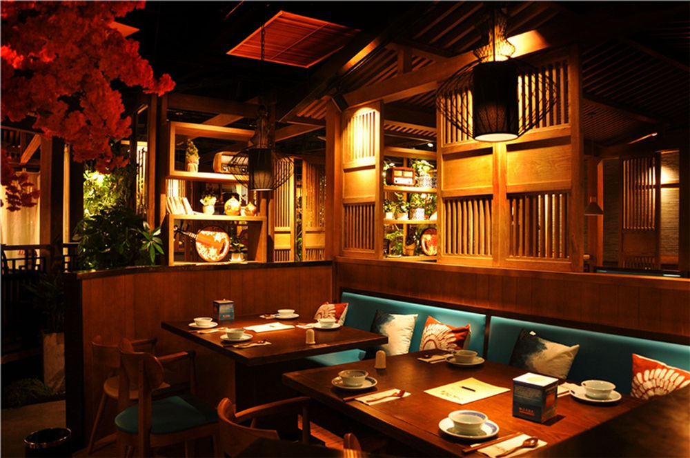 郑州Green Tea茶餐厅装建公司设计案例