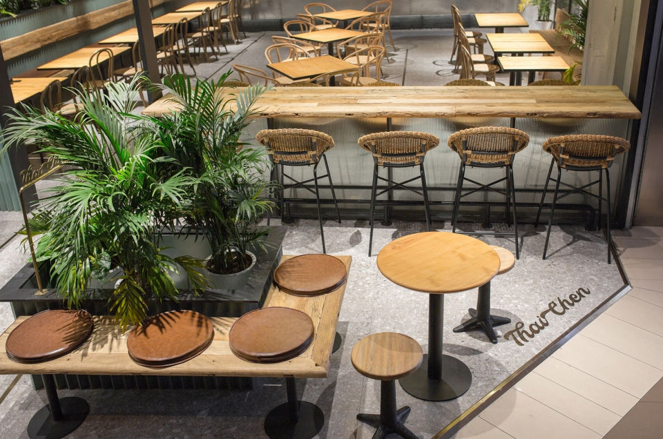 郑州Thai泰式茶餐厅装建公司设计案例