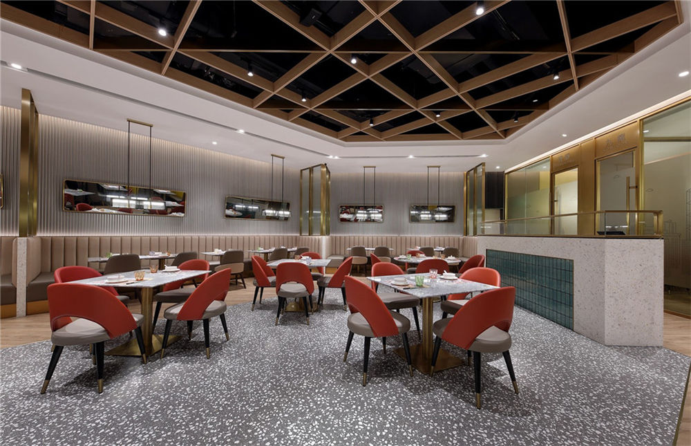 郑州顶峰港式茶餐厅装建公司设计案例