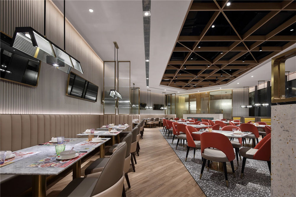 郑州顶峰港式茶餐厅装建公司设计案例