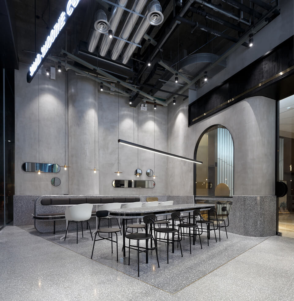 郑州网红轻食餐厅装建公司设计案例