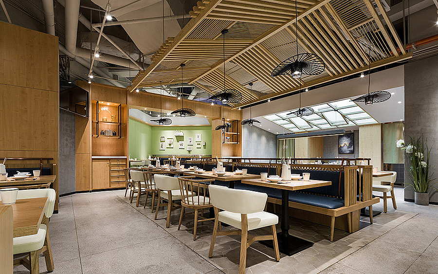 郑州卅卅红油串串店装建公司设计案例