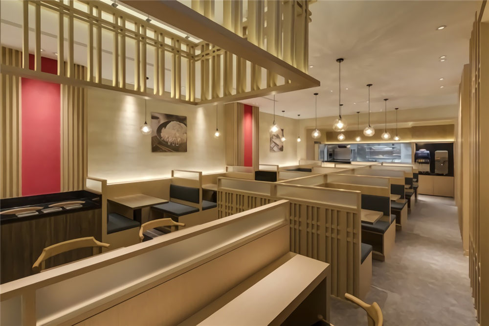 郑州福腾亭日式寿司店装建公司设计案例