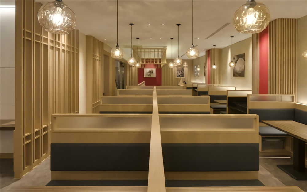 郑州福腾亭日式寿司店装建公司设计案例