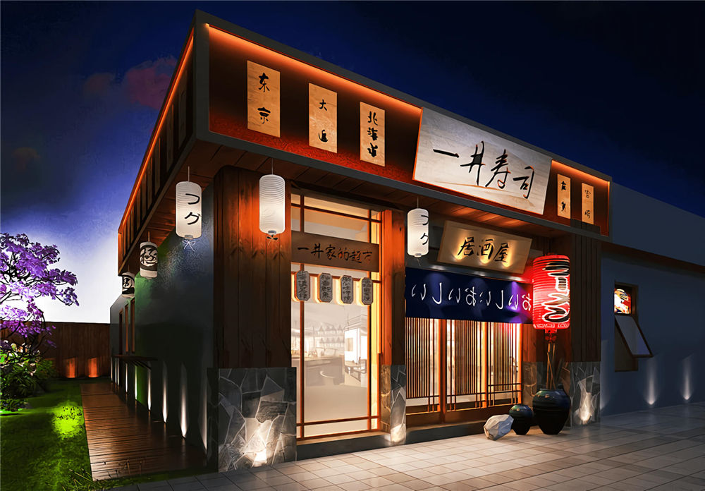 郑州一井寿司设计公司装建案例