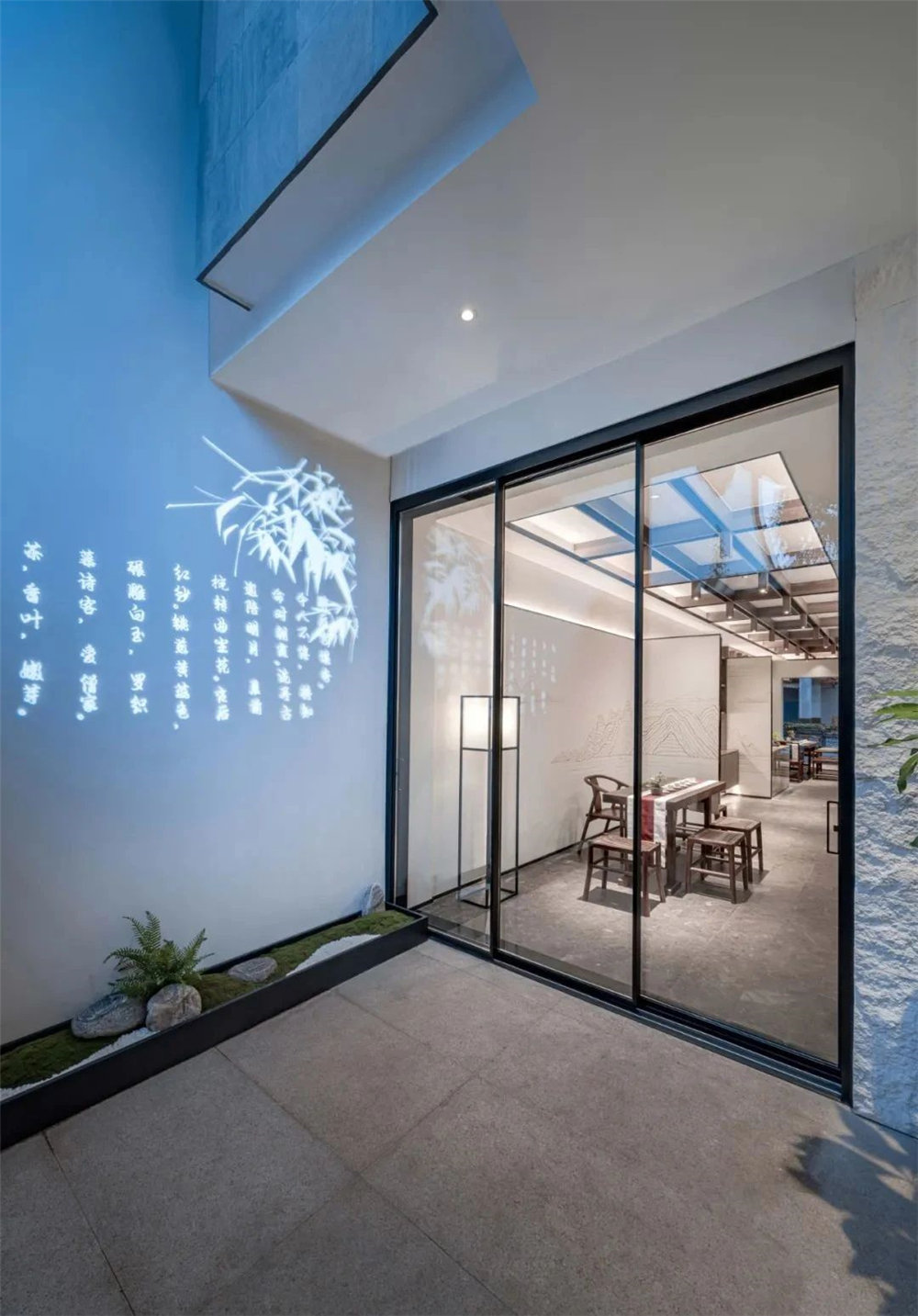 郑州赵氏茶连锁店装建公司设计案例