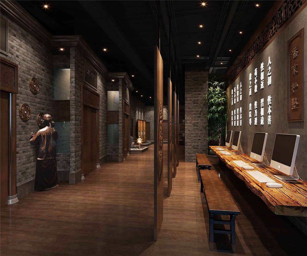 郑州青门火锅店装建公司设计案例