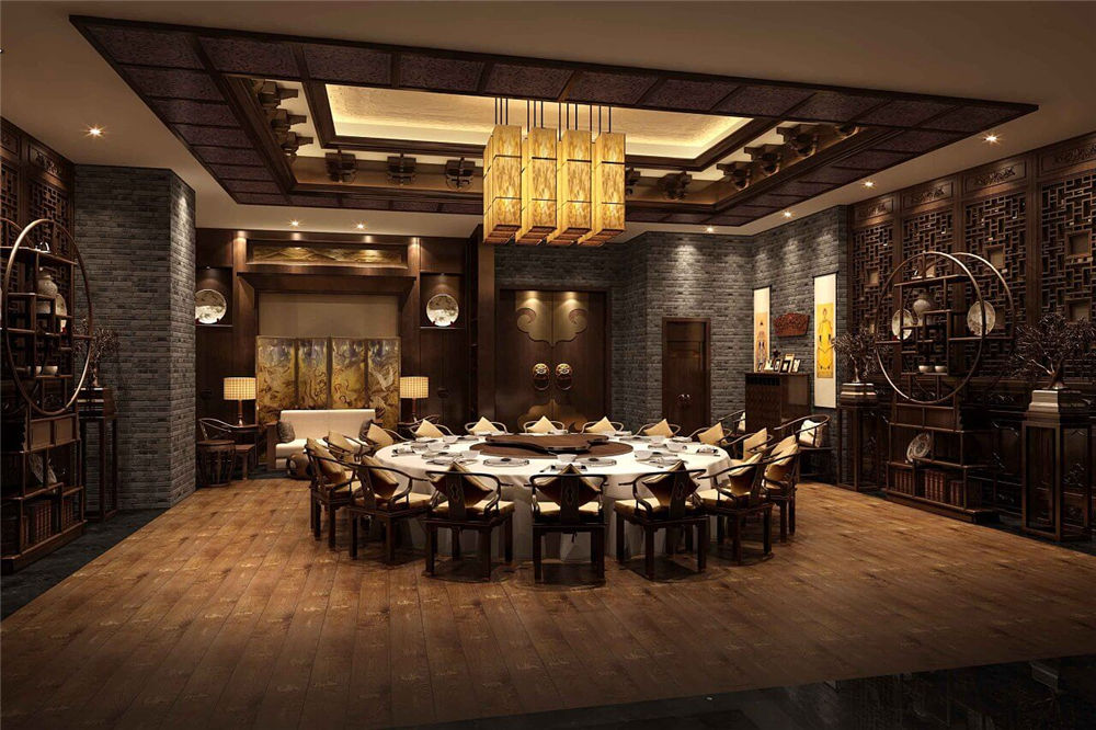 郑州青门火锅店装建公司设计案例