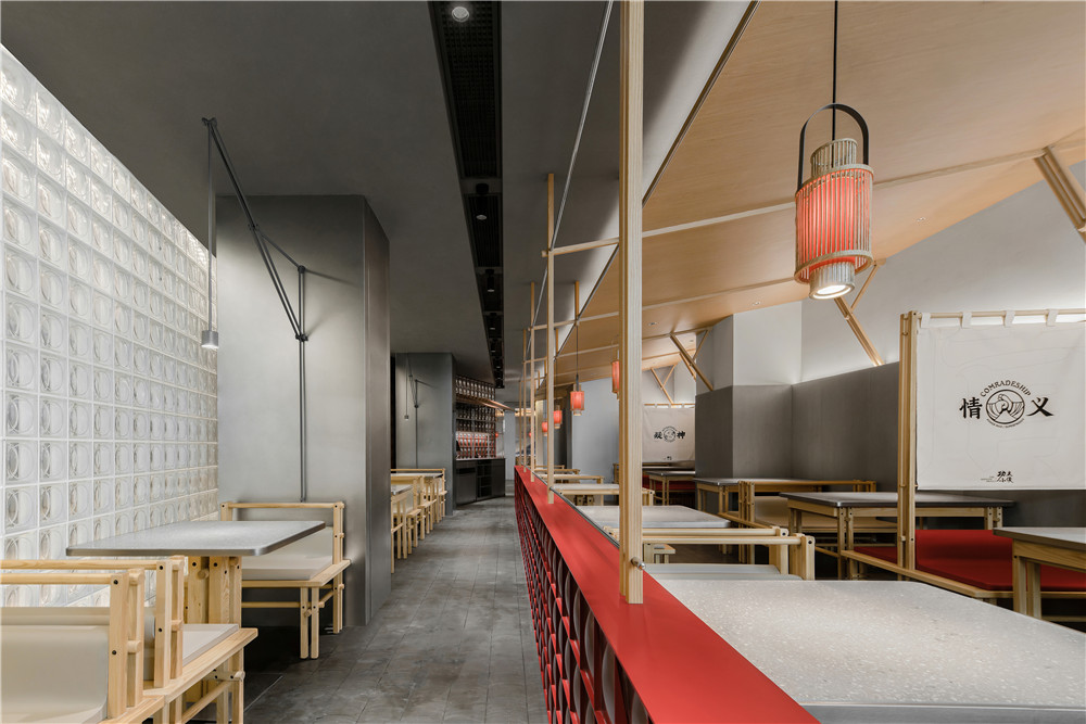 郑州牛蛙火锅店装建公司设计案例