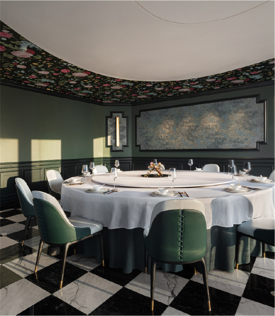 郑州中餐厅设计推荐粤榕轩·君宴粤菜餐厅装建案例(图11) 郑州中餐厅设计推荐粤榕轩·君宴粤菜餐厅装建案例(图11)