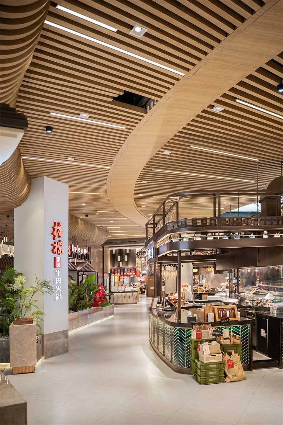 郑州美食广场设计公司食通天美食市集装建案例(图19) 郑州美食广场设计公司食通天美食市集装建案例(图19)