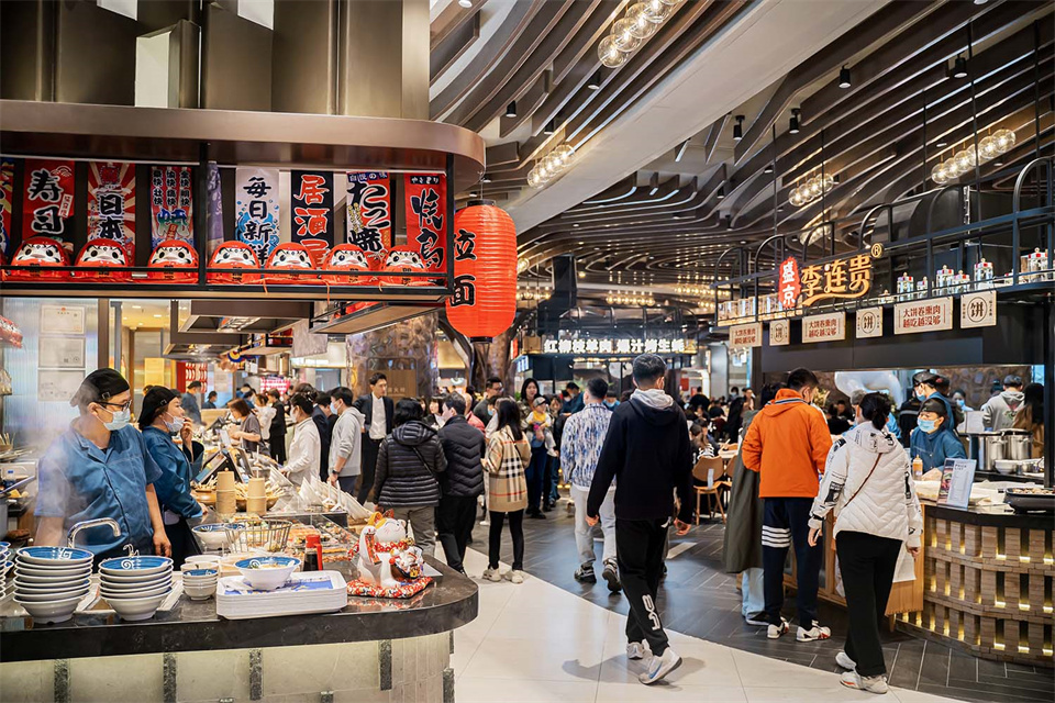 郑州美食广场设计公司食通天美食市集装建案例(图26) 郑州美食广场设计公司食通天美食市集装建案例(图26)