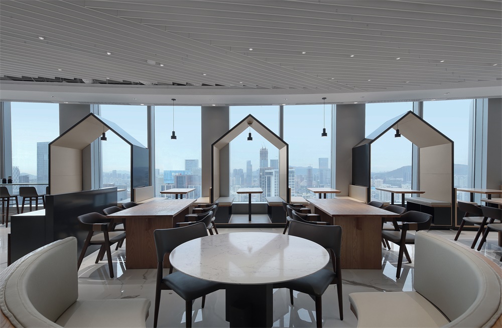 郑州员工餐厅设计公司OPPO“春笋”餐厅装建案例(图11) 郑州员工餐厅设计公司OPPO“春笋”餐厅装建案例(图11)