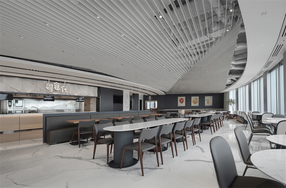 郑州员工餐厅设计公司OPPO“春笋”餐厅装建案例(图17) 郑州员工餐厅设计公司OPPO“春笋”餐厅装建案例(图17)