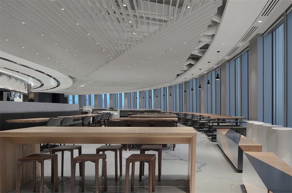 郑州员工餐厅设计公司OPPO“春笋”餐厅装建案例(图19) 郑州员工餐厅设计公司OPPO“春笋”餐厅装建案例(图19)