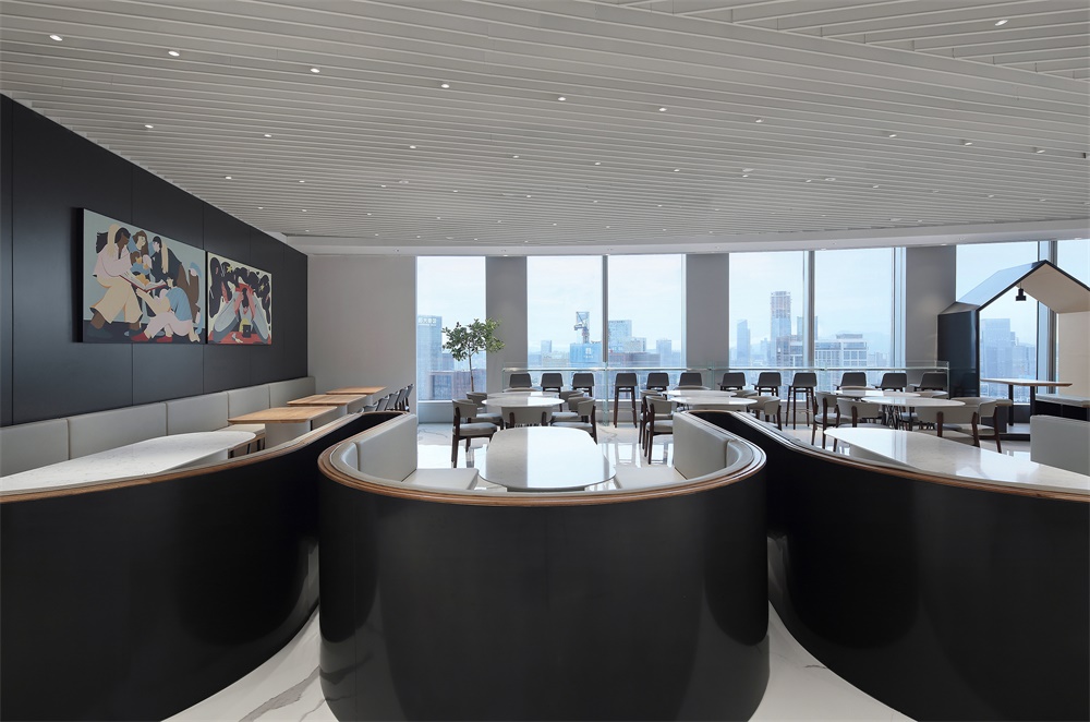郑州员工餐厅设计公司OPPO“春笋”餐厅装建案例(图24) 郑州员工餐厅设计公司OPPO“春笋”餐厅装建案例(图24)