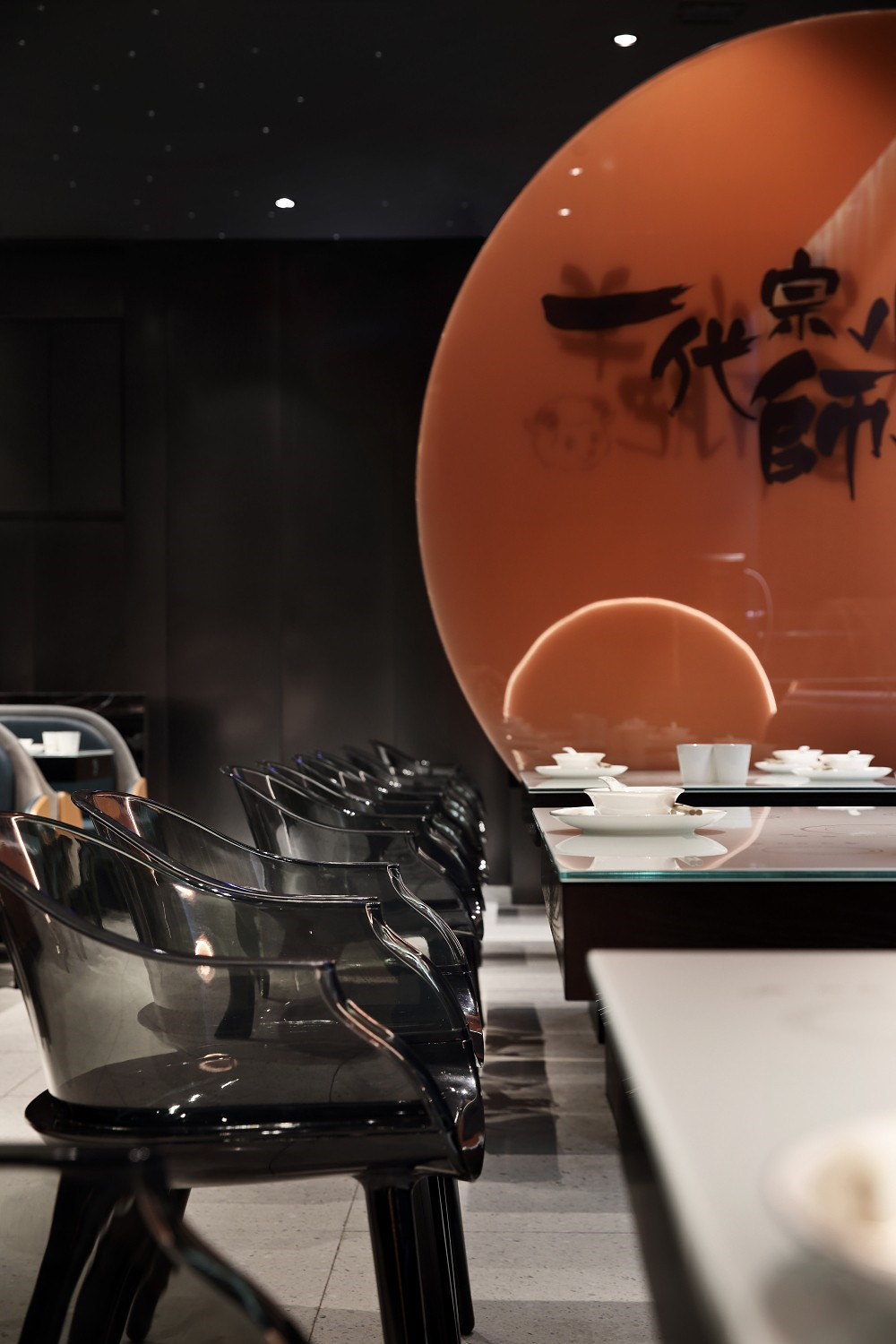 郑州火锅店设计推荐幼肥羊特色火锅店装建实景图(图7)