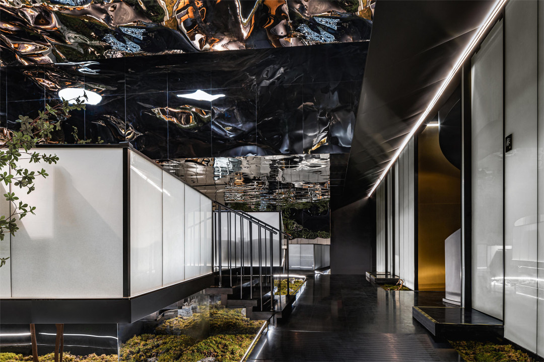 黑牛の店特色创意日式烧肉餐厅装建设计(图4)