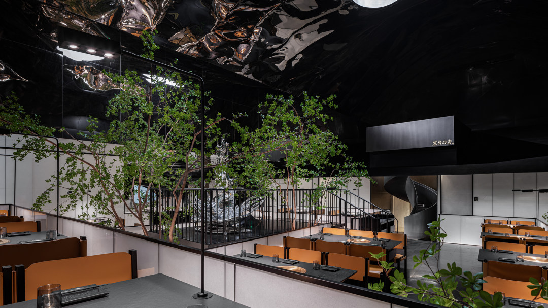 黑牛の店特色创意日式烧肉餐厅装建设计(图6)