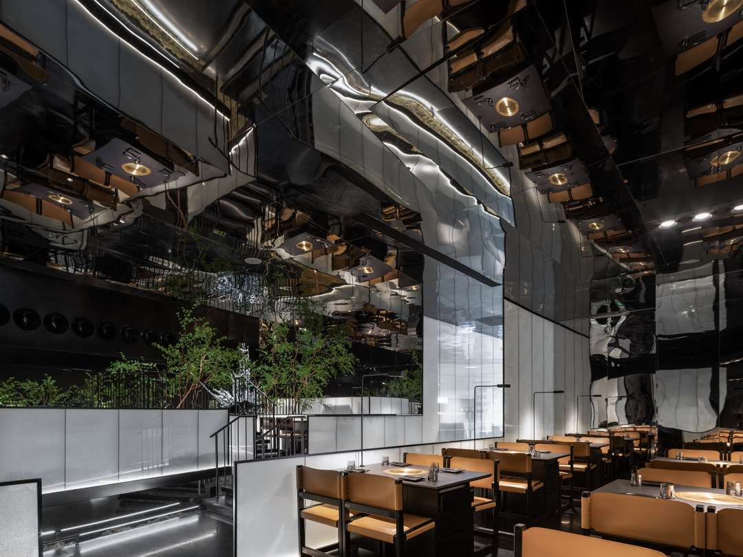 黑牛の店特色创意日式烧肉餐厅装建设计(图7)