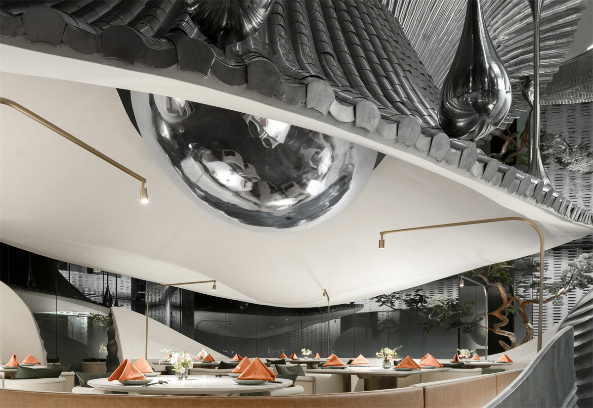郑州餐饮装建公司推荐特色淮扬菜餐厅设计(图6) 郑州餐饮装建公司推荐特色淮扬菜餐厅设计(图6)
