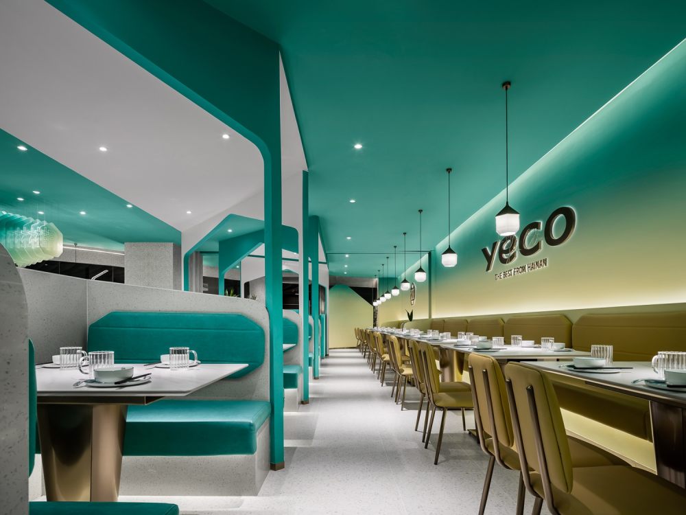 郑州火锅店设计推荐海南椰子鸡火锅店装建规划(图5) 郑州火锅店设计推荐海南椰子鸡火锅店装建规划(图5)