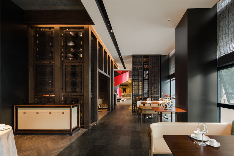 郑州餐厅设计推荐山居荣府杭助菜中餐厅设计(图8) 郑州餐厅设计推荐山居荣府杭助菜中餐厅设计(图8)