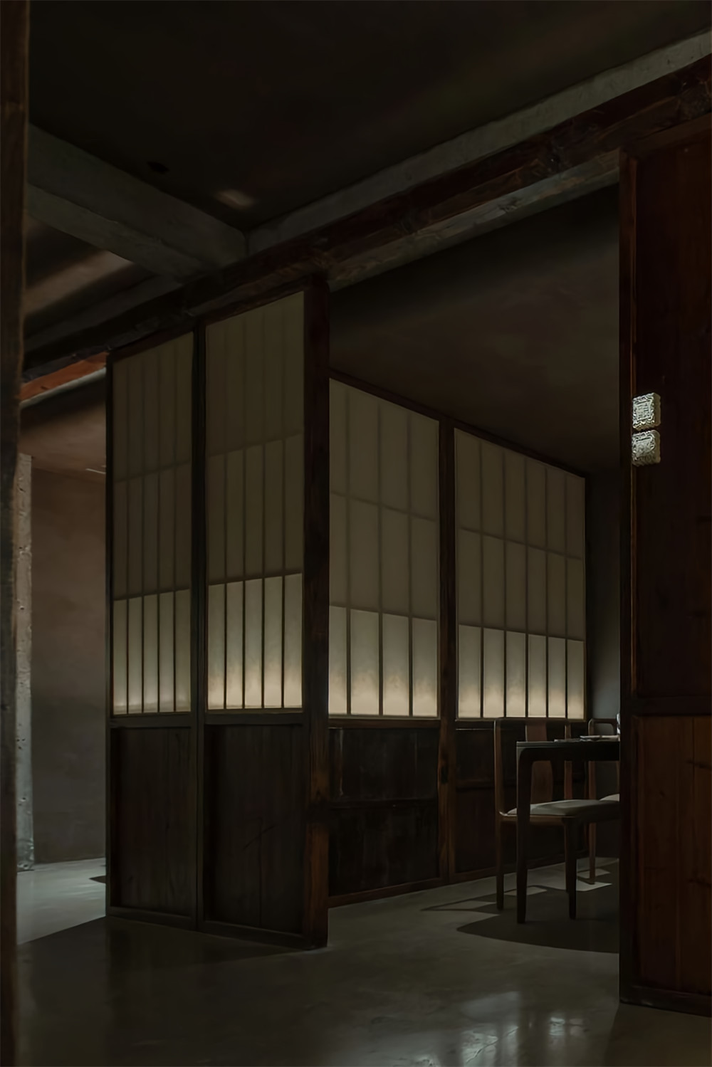 郑州中餐厅装建推荐江上隐东方美学中餐厅设计(图4) 郑州中餐厅装建推荐江上隐东方美学中餐厅设计(图4)