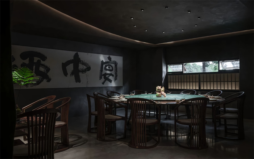 郑州中餐厅装建推荐江上隐东方美学中餐厅设计(图10) 郑州中餐厅装建推荐江上隐东方美学中餐厅设计(图10)
