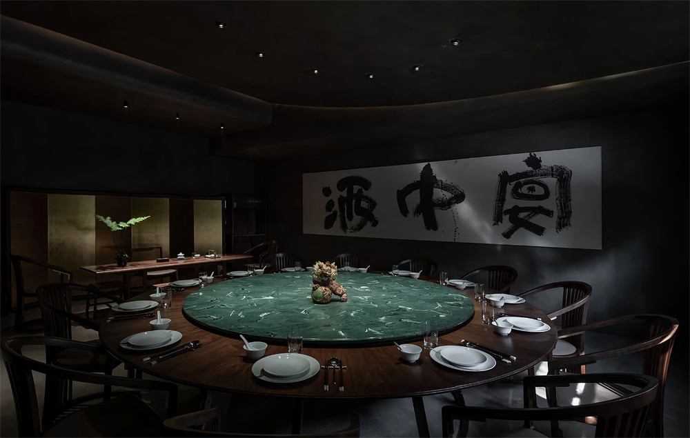 郑州中餐厅装建推荐江上隐东方美学中餐厅设计(图13) 郑州中餐厅装建推荐江上隐东方美学中餐厅设计(图13)