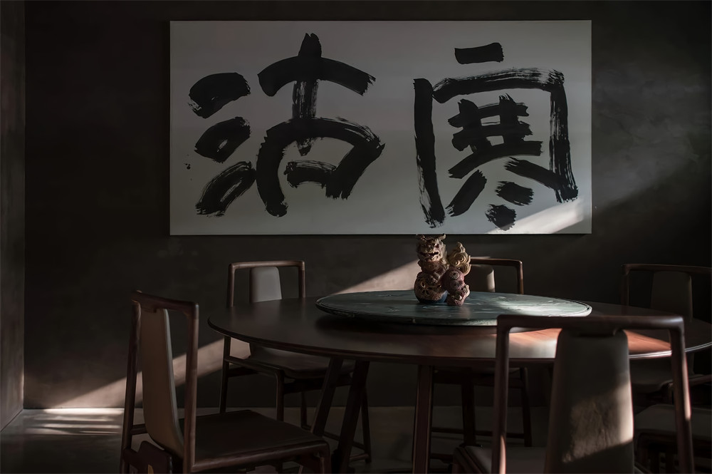 郑州中餐厅装建推荐江上隐东方美学中餐厅设计(图12) 郑州中餐厅装建推荐江上隐东方美学中餐厅设计(图12)