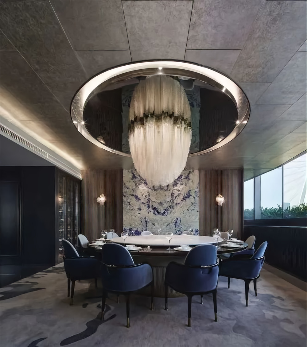 郑州餐饮装建公司推荐高端粤菜海鲜餐厅设计(图10) 郑州餐饮装建公司推荐高端粤菜海鲜餐厅设计(图10)