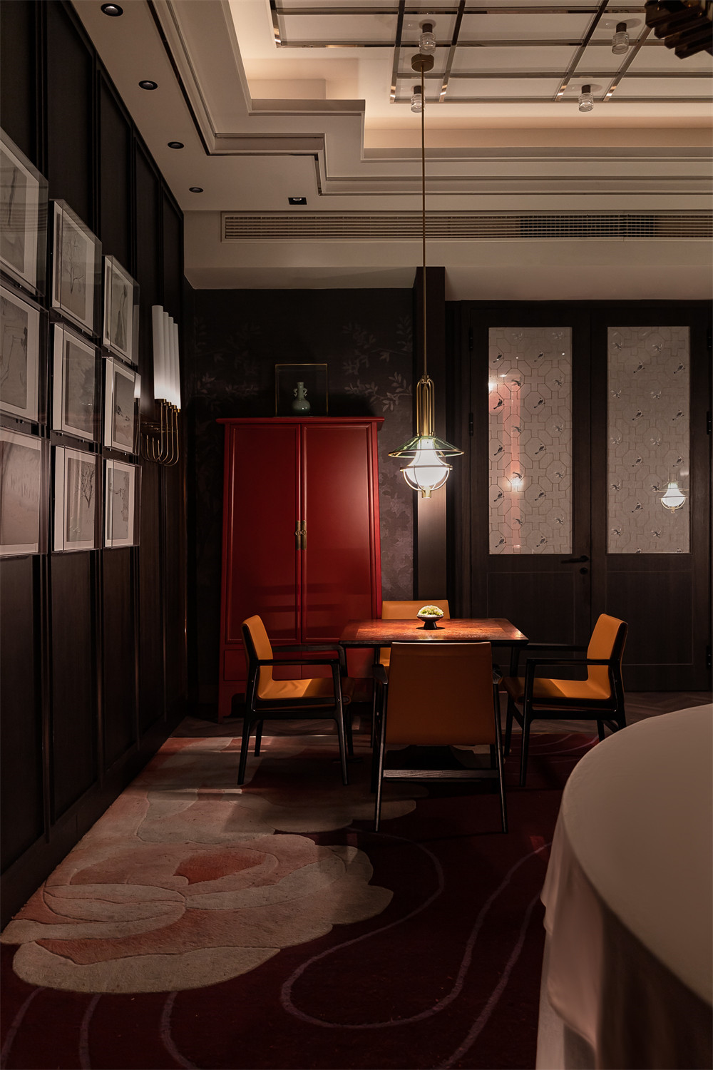 郑州高端餐饮设计推荐粤淮轩餐厅装建设计规划(图10) 郑州高端餐饮设计推荐粤淮轩餐厅装建设计规划(图10)
