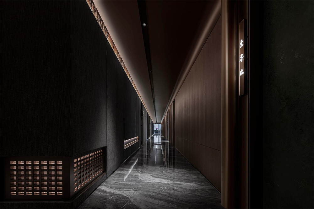 中西合璧南海渔村高端海鲜餐厅装建设计案例(图9) 中西合璧南海渔村高端海鲜餐厅装建设计案例(图9)