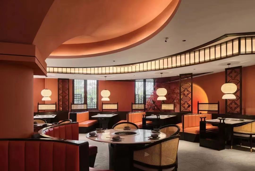 四时鼎辣新中式特色火锅店装建设计规划(图5) 四时鼎辣新中式特色火锅店装建设计规划(图5)