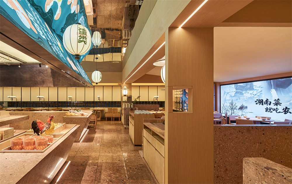 农耕记土潮风特色湖南菜餐厅装建设计规划(图3) 农耕记土潮风特色湖南菜餐厅装建设计规划(图3)
