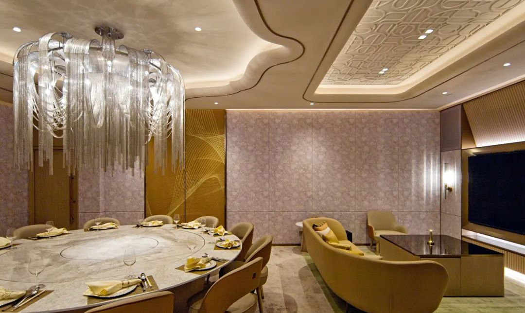 福临门轻奢风粤菜中餐厅装建设计规划(图9) 福临门轻奢风粤菜中餐厅装建设计规划(图9)