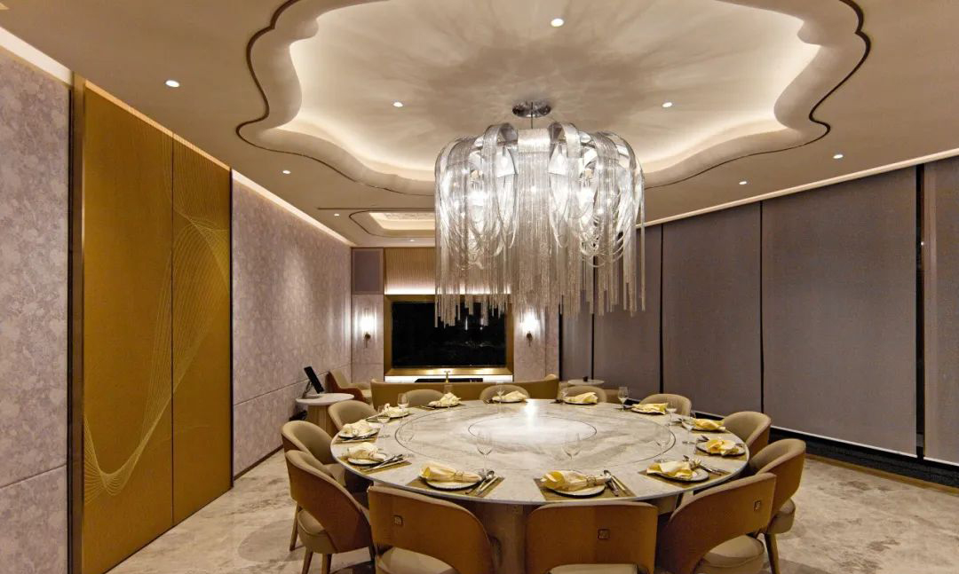福临门轻奢风粤菜中餐厅装建设计规划(图8) 福临门轻奢风粤菜中餐厅装建设计规划(图8)