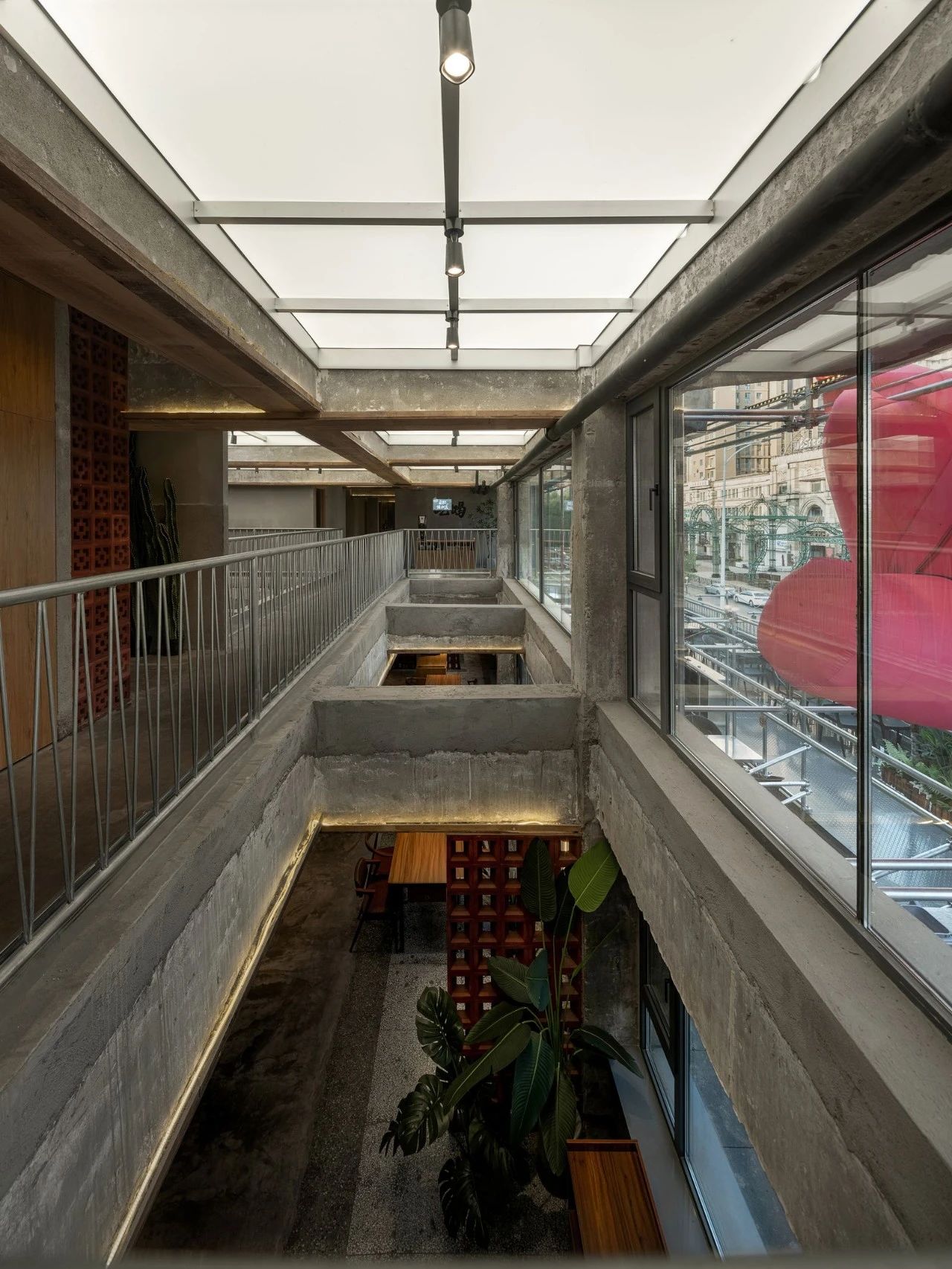 一烧一烤废墟工业风东北特色烧烤店装建设计规划(图10)