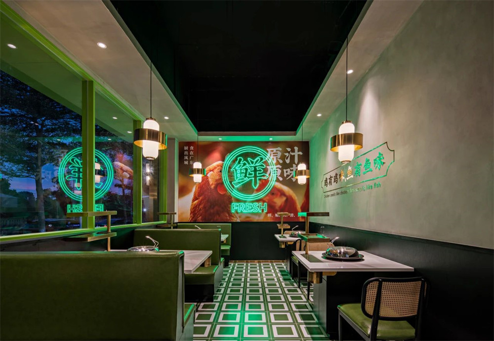 绿之境 · 味之原顺德蒸菜特色餐厅装建设计案例(图9)