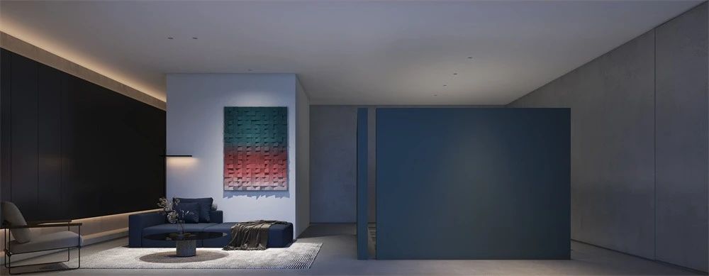 极简禅意茶馆兼办公室装建设计案例(图10)