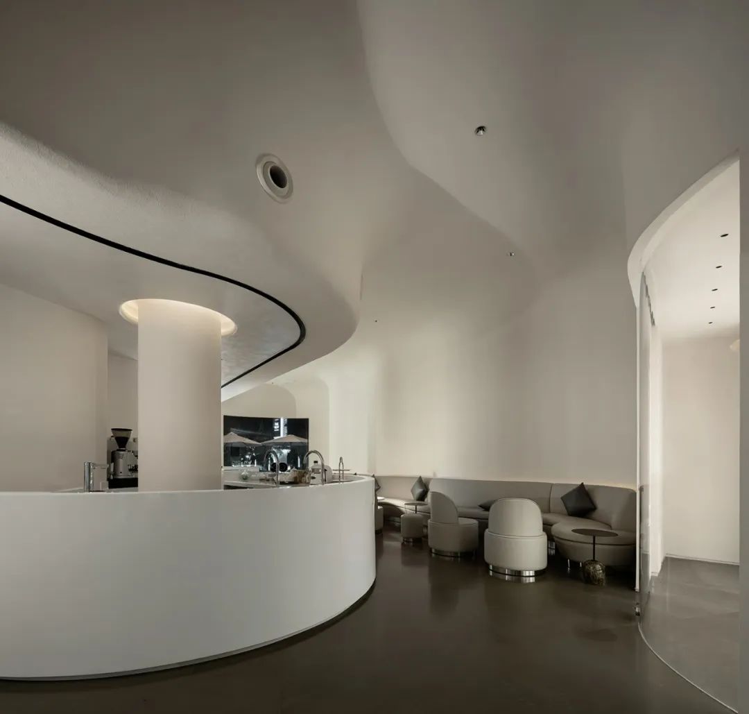 郑州BB贝博大推荐BLG现代法度餐厅装建设计规划(图4)